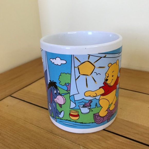 Winnie the Pooh HAWAII Hula Dancing Ceramic Coffee Mug 12oz Applause 43829 - Picture 4 of 6